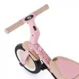 PETITE&MARS Multifunkčné trojkolka 5 v 1 Turbo – limitovaná edícia Pink Rosy Wilderness