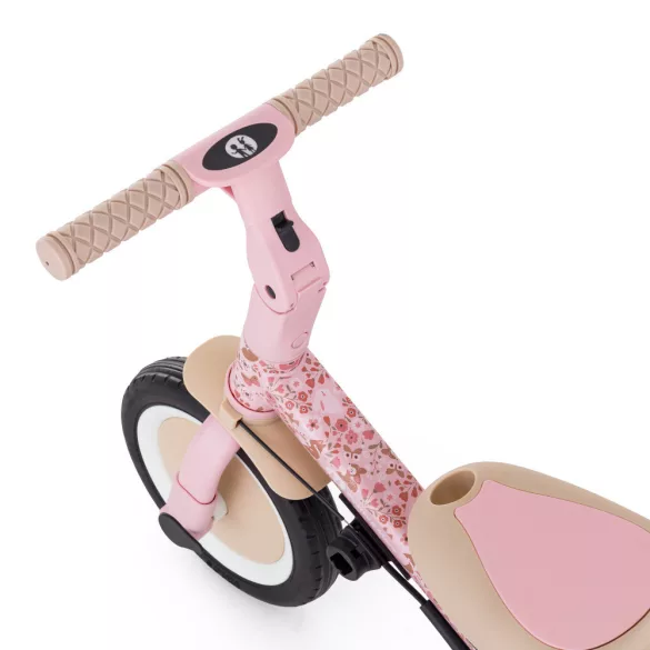 PETITE&MARS Multifunkčné trojkolka 5 v 1 Turbo – limitovaná edícia Pink Rosy Wilderness