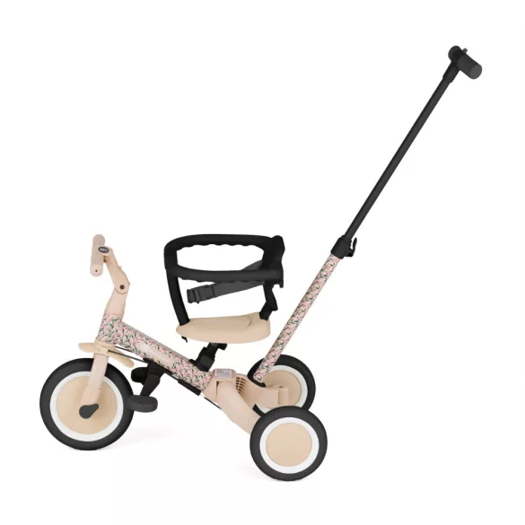 Petite&Mars multifunkčná trojkolka 5 v 1 Turbo – limitovaná edícia Pink Meadow