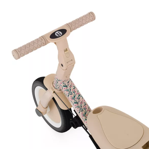 Petite&Mars multifunkčná trojkolka 5 v 1 Turbo – limitovaná edícia Pink Meadow