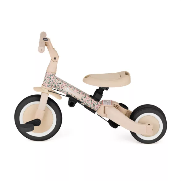 Petite&Mars multifunkčná trojkolka 5 v 1 Turbo – limitovaná edícia Pink Meadow