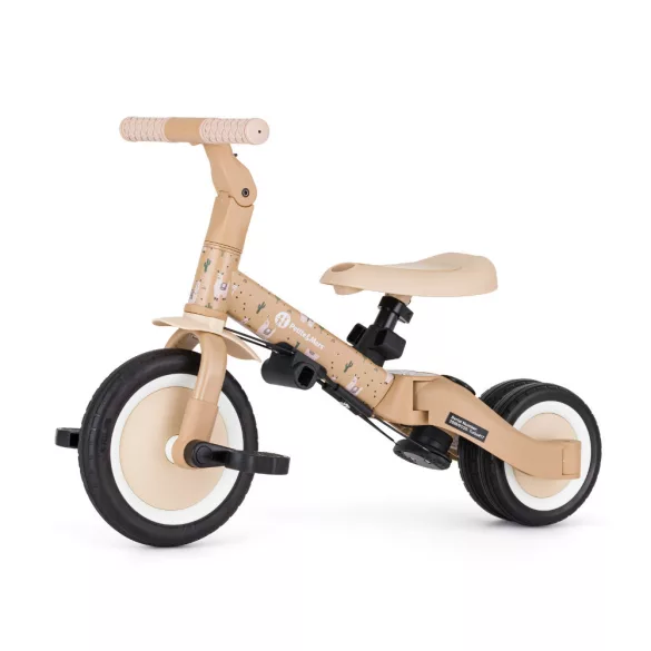 PETITE&MARS Multifunkčná trojkolka 5 v 1 Turbo – limitovaná edícia Pink Llama Vibes