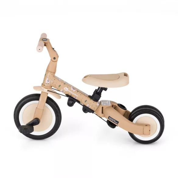 PETITE&MARS Multifunkčná trojkolka 5 v 1 Turbo – limitovaná edícia Pink Llama Vibes