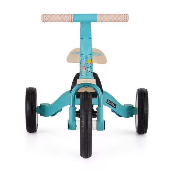 PETITE&MARS Multifunkčná trojkolka 5 v 1 Turbo – limitovaná edícia Pink Dino Park