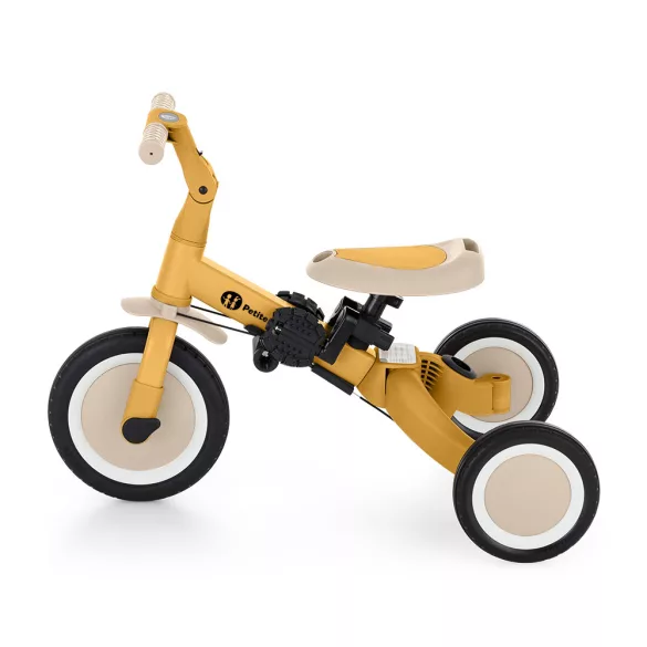 Petite&Mars Multifunkčný trojkolka, 5v1 Turbo, Intense Ochre