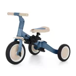 Petite&Mars Multifunkčná trojkolka 5 v 1 Turbo – Ocean Blue