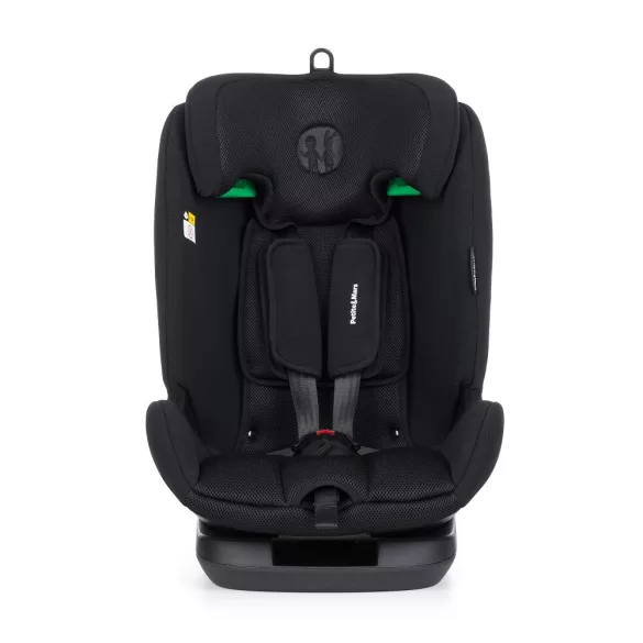 Petite&Mars Detská autosedačka, Prime Pro i-Size, Black Air, 76–150 cm, (9–36 kg)