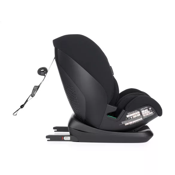 Petite&Mars Detská autosedačka, Prime Pro i-Size, Black Air, 76–150 cm, (9–36 kg)