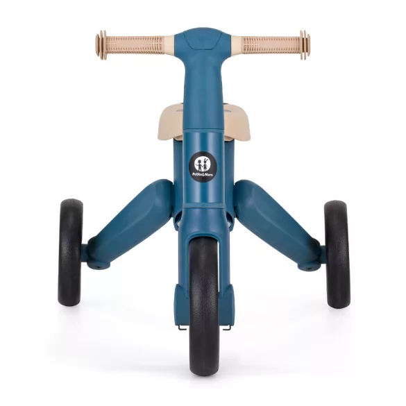 PETITE&MARS Multifunkčné trojkolka 4 v 1 Drift Ocean Blue