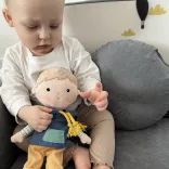 Petite&Mars Plyšová bábika, Max, od 0 mesiacov, 35 cm