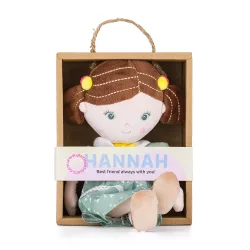 Petite&Mars Plyšová bábika, Hannah, od 0 mesiacov, 35 cm