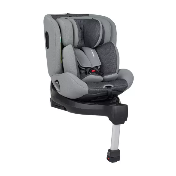 Petite&Mars autosedačka, Reversal Pro i-Size 360°, Grey Air, 40–105 cm, (0–18 kg)