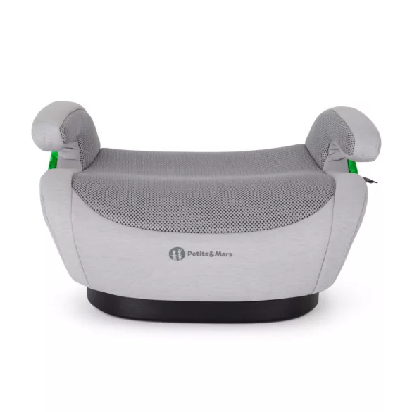 PETITE&MARS Optimus Pro i-Size Air Gentle Grey 125 – 150 cm (22–36 kg)