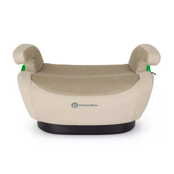 PETITE&MARS Optimus Pro i-Size Air Sage Beige 125 – 150 cm (22–36 kg)
