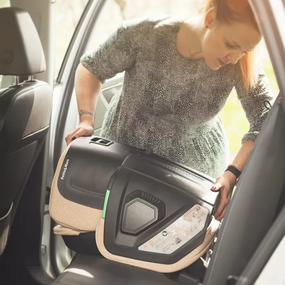 Petite&Mars Detská autosedačka, Flex Pro i-Size, Grey Air, 100–150 cm, (15–36 kg)