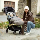 Petite&Mars športový kočík Zip Velvet Grey