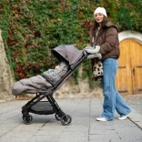 Detský kočík Petite&Mars Sport Zip Smoky Anthracite