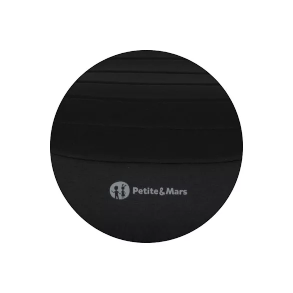 Petite&Mars Zuno detská stolička 125–150 cm (22–36 kg) Coal Black