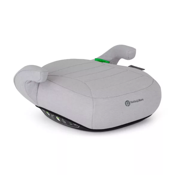 Petite&Mars Zuno podsedák 125–150 cm (22–36 kg) Gentle Grey