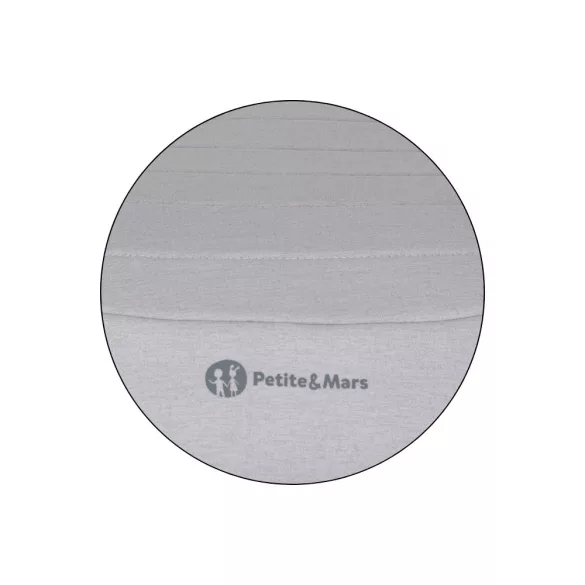Petite&Mars Zuno podsedák 125–150 cm (22–36 kg) Gentle Grey