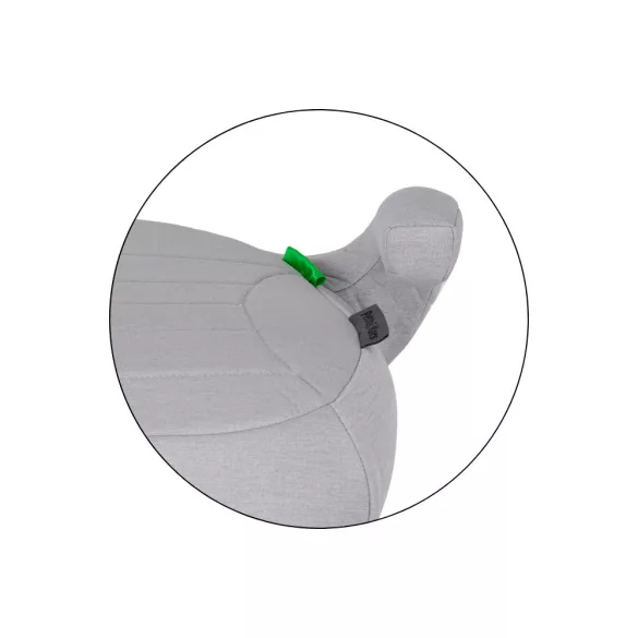Petite&Mars Zuno podsedák 125–150 cm (22–36 kg) Gentle Grey