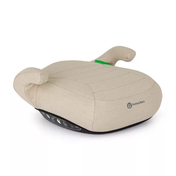 Petite&Mars Zuno podsedák 125–150 cm (22–36 kg), Sage Beige