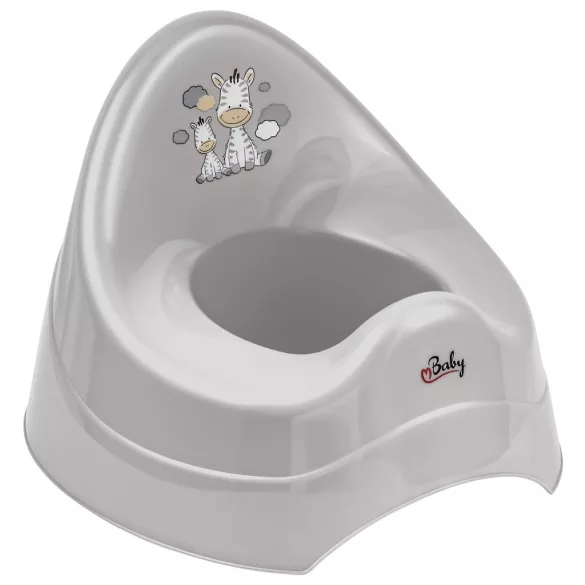 Maltex Hudobný nočník Zebra – sivý