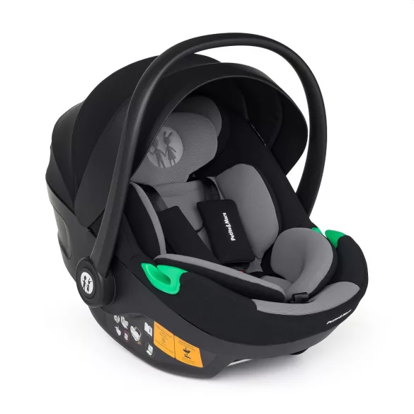 Petite&Mars Core Pro i-Size autosedačka 40–87 cm (0–13 kg) – čierno-sivá