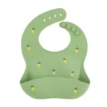 PETITE&MARS Silikónová podbradná stužka Take&Match Sweet Pineapples 6m+