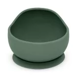Petite&Mars Silikónová miska s prísavkou, Take&Match, Misty Green, od 6 mesiacov