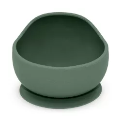   Petite&Mars Silikónová miska s prísavkou, Take&Match, Misty Green, od 6 mesiacov
