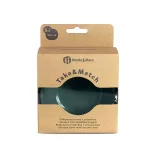 Petite&Mars Silikónová miska s prísavkou, Take&Match, Misty Green, od 6 mesiacov