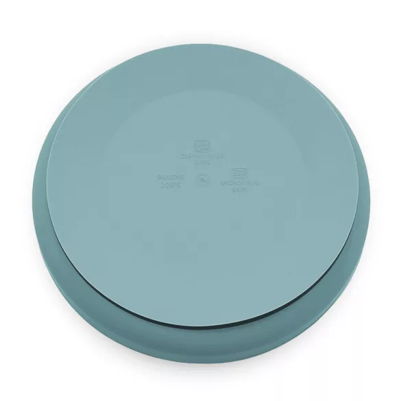 Petite&Mars Silikónový tanier s prísavkou Take&Match Frosted Sky 6m+
