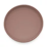 Petite&Mars Silikónový tanier s prísavkou Take&Match Velvet Latte 6m+