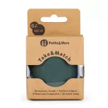 Petite&Mars Silikónový pohár, Take&Match, 6 mesiacov+, Misty Green