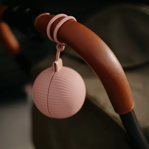 Petite&Mars Silikónové puzdro na cumlík, Intense Ochre, od 0 mesiacov
