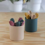 Petite&Mars Sada silikónových lyžičiek na trénovanie, 3 ks, Take&Match, Desert Sand, od 6 mesiacov