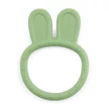 PETITE&MARS Silikónový hryzátko Bunny Sweet Pea 0 mesiacov+