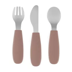   Petite&Mars Sada príborov z nehrdzavejúcej ocele Take&Match Velvet Latte 12m+