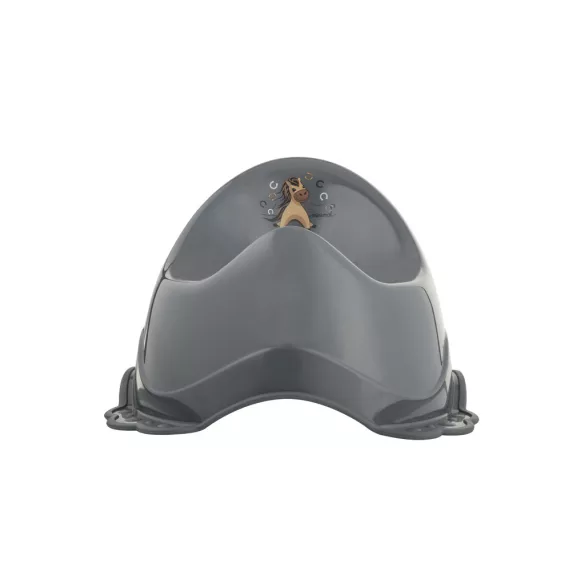Maltex Protiskluzová detská vanička s motívmi, koník, steel grey
