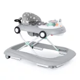 Petite&Mars Detská hojdačka so zvukom, Cabrio Grey