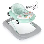 Petite&Mars Detská hojdačka so zvukom, Cabrio Green