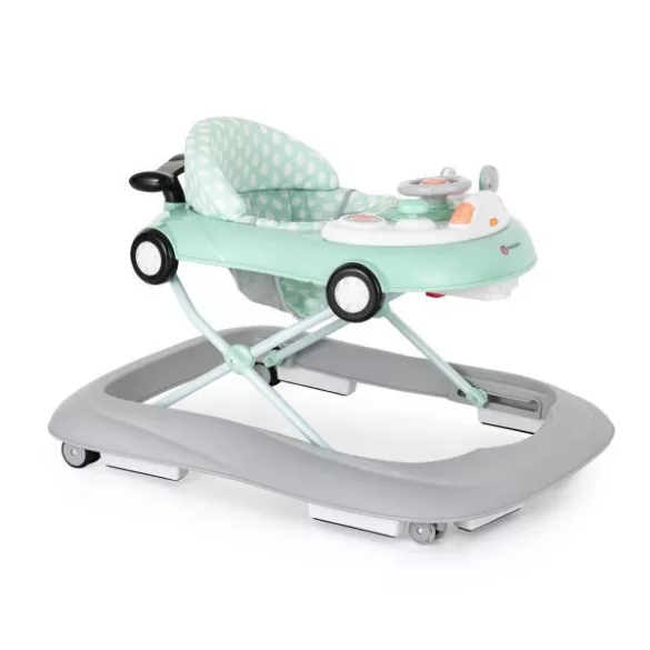 Petite&Mars Detská hojdačka so zvukom, Cabrio Green