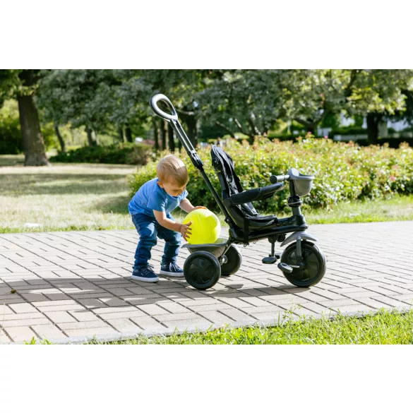 QPLAY Trojkolka Cosy Grey, 10–72 mesiacov