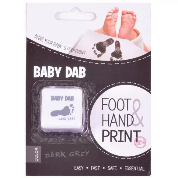 Baby Dab Tlačiareň na odtlačky, sivá