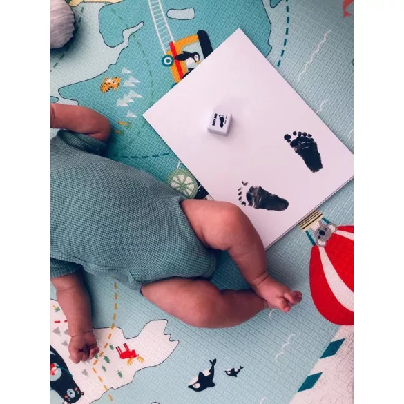 Baby Dab Tlačiareň na odtlačky, sivá