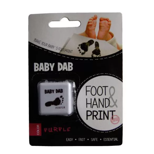 Baby Dab Tlačiareň na odtlačky, fialová