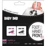Baby Dab Tlačiareň na odtlačky, fialová+sivá