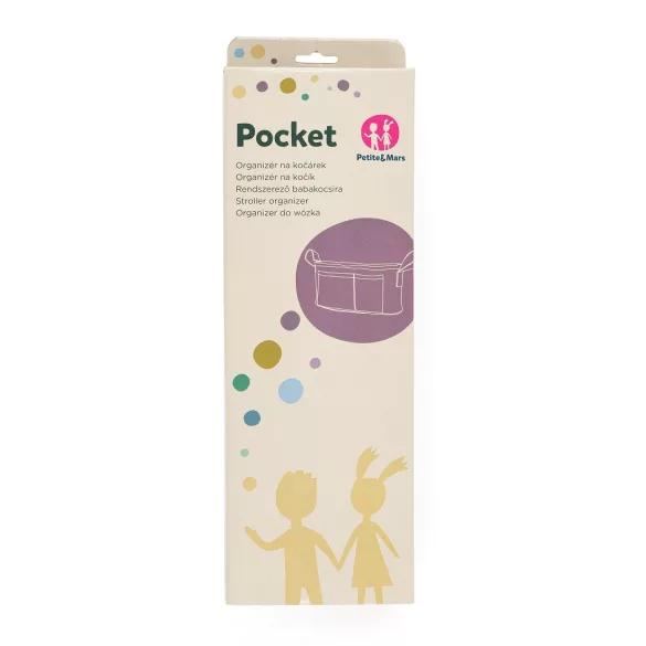 Petite&Mars Organizér na kočík, Pocket