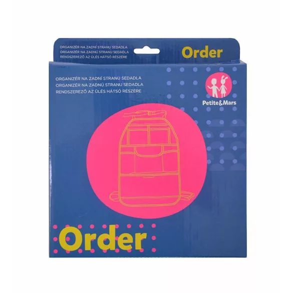 Petite&Mars Organizér na sedadlo, Order